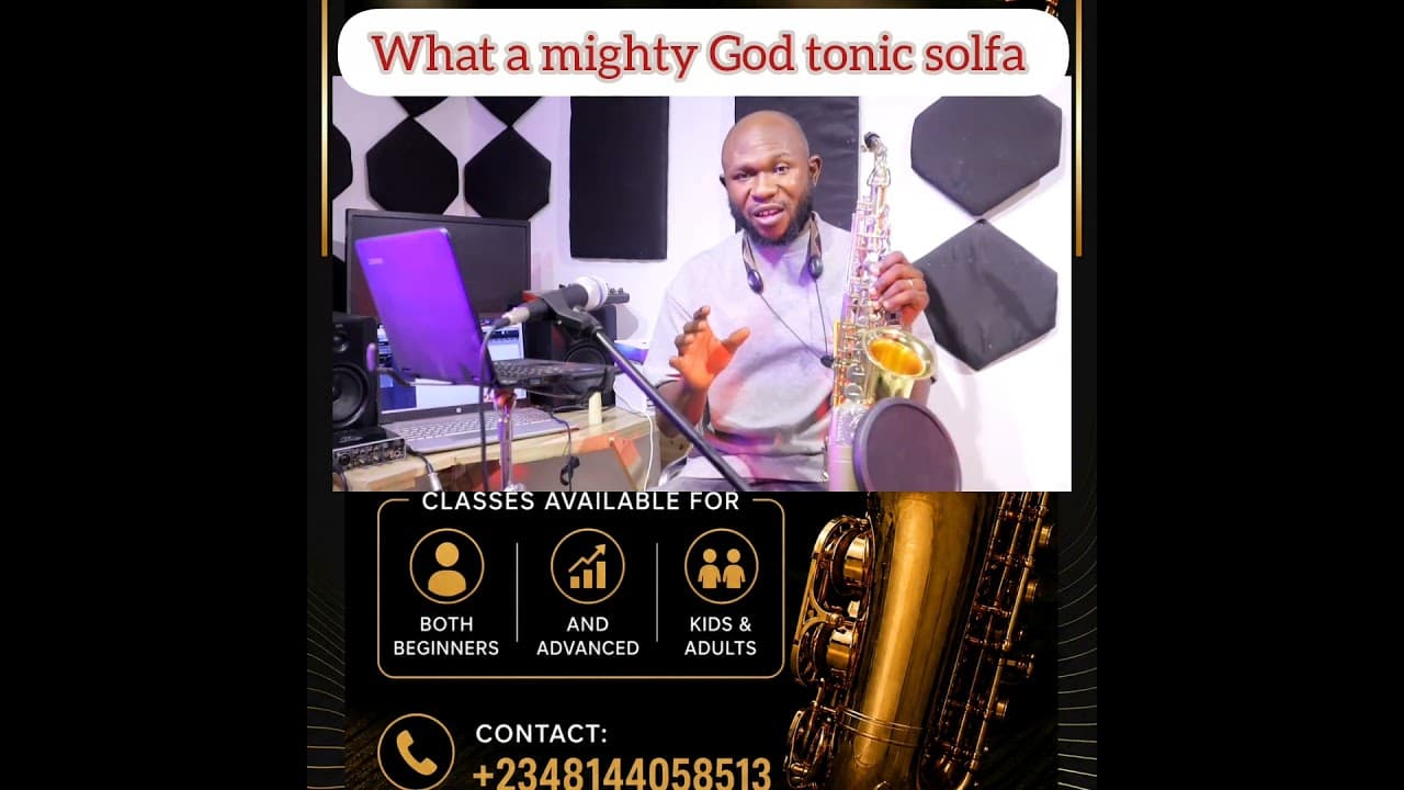 what a mighty God we serve tonic solfa